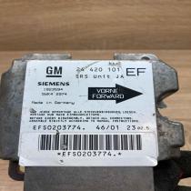24420101 5WK42974 EF Airbag control unit/module Opel Omega B1