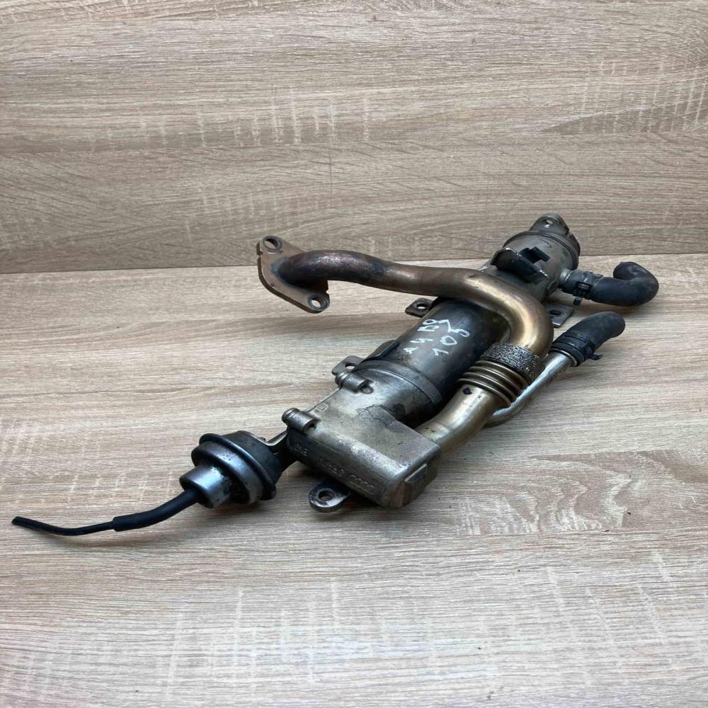 03L131512AB  V100 EGR valve cooler Audi A4 S4 B8 8K