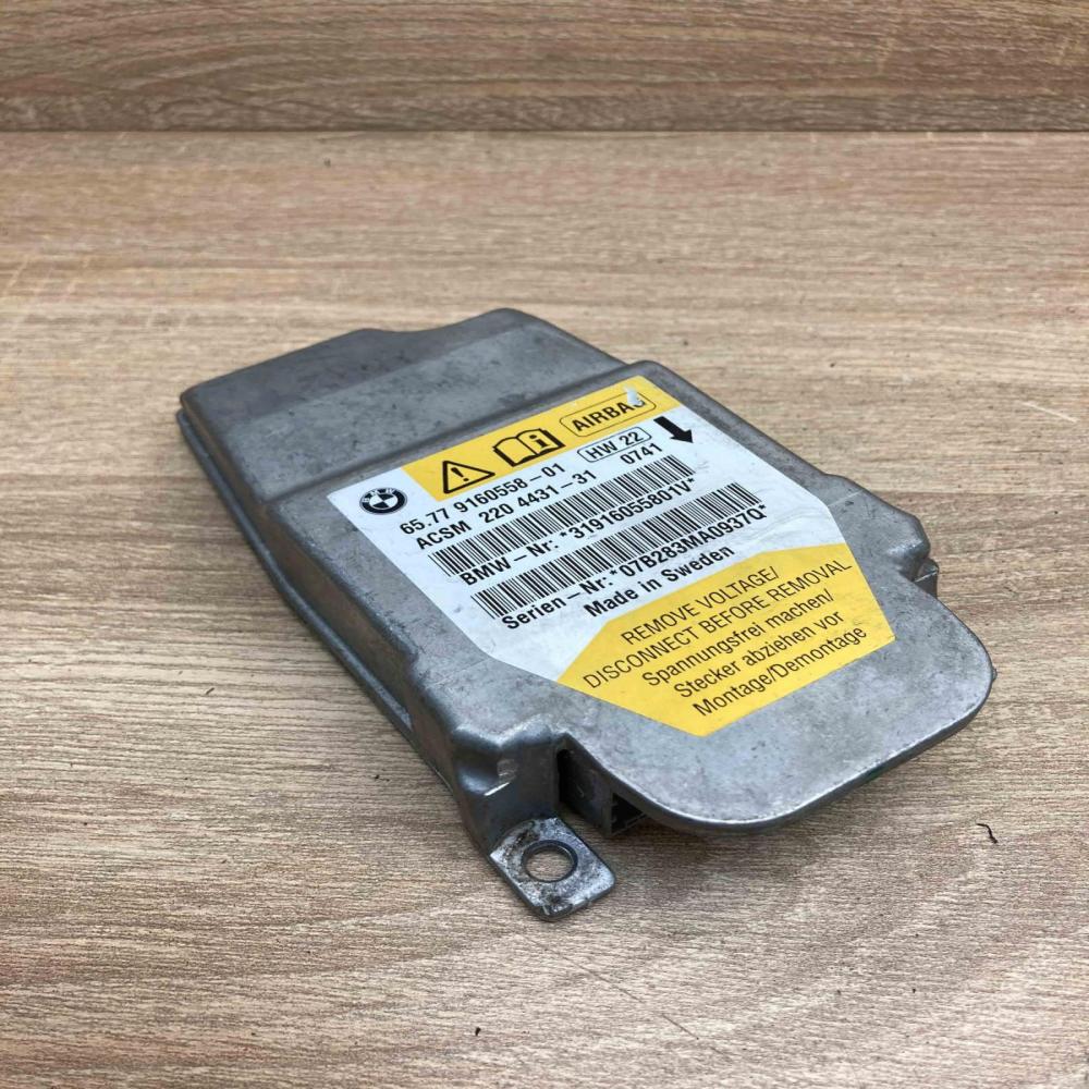 9160558 2204431 31  Airbag control unit/module BMW 5 E60 E61