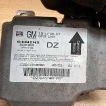 13170587 330518650 DZ Airbag control unit/module Opel Vectra C