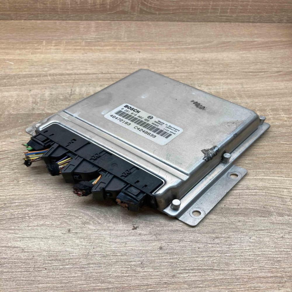 46472183 0281010002 With plug Engine control unit/module ECU Alfa Romeo 156