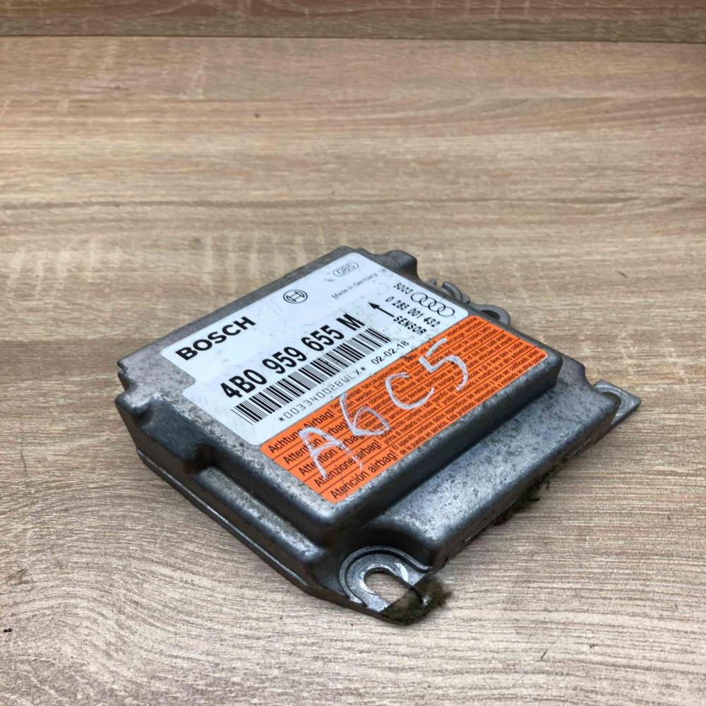 4B0959655M 0285001432  Airbag control unit/module Audi A6 S6 C5 4B