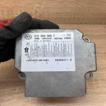 1C0909605F 5WK43131  Airbag control unit/module Skoda Superb B5 (3U)