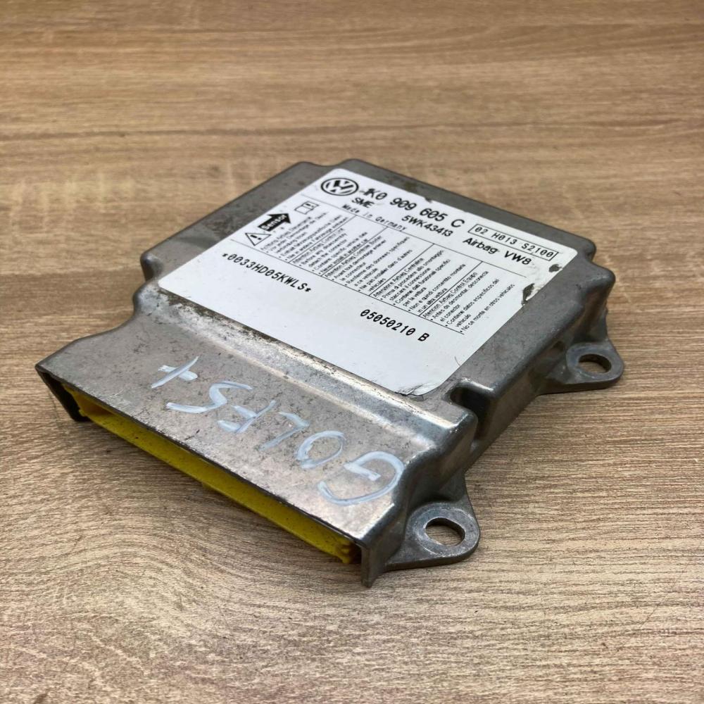 1K0909605C 5WK43413  Airbag control unit/module Volkswagen Golf V