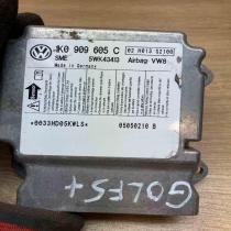 1K0909605C 5WK43413  Airbag control unit/module Volkswagen Golf V