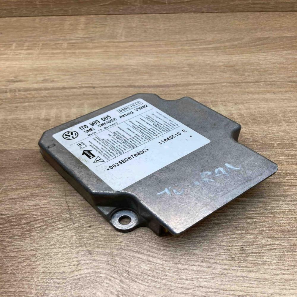 1T0909605 5WK43150  Airbag control unit/module Volkswagen Touran I