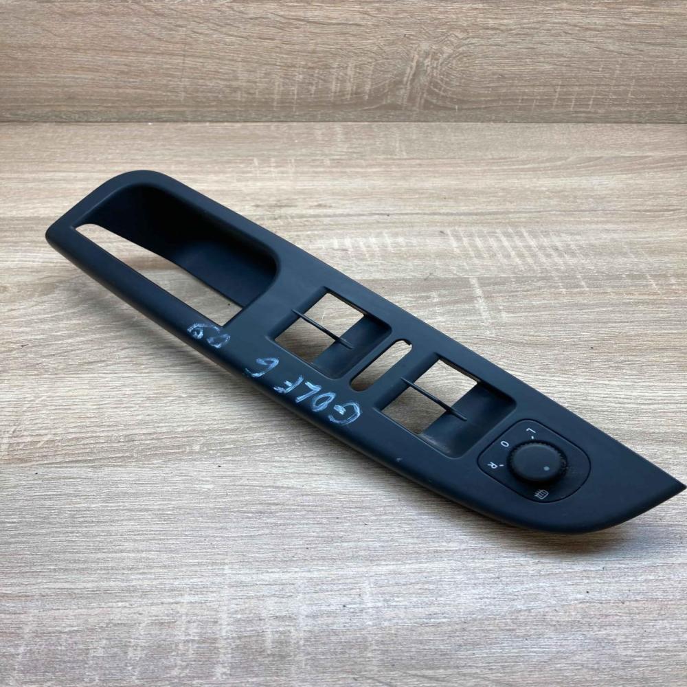 1K4868049C   Front door window switch trim Volkswagen PASSAT B6