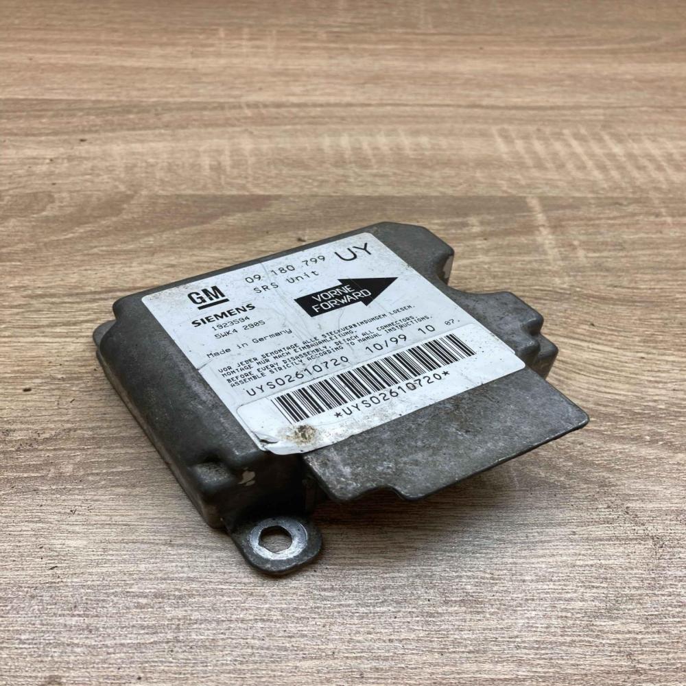 09180799 1923594  Airbag control unit/module Opel Astra G