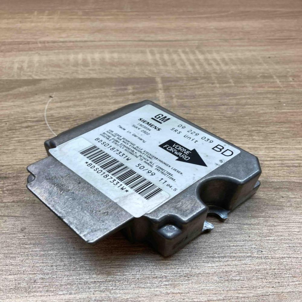 09229039 1923594 BD Airbag control unit/module Opel Vectra B