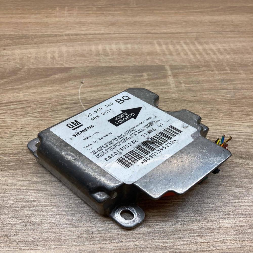 90569340 5WK4175 BQ Airbag control unit/module Opel Vectra B
