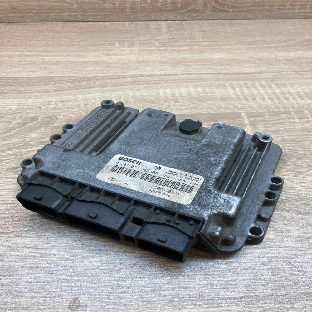 8200310863 0281011549  Engine control unit/module ECU Renault Scenic II -  Grand