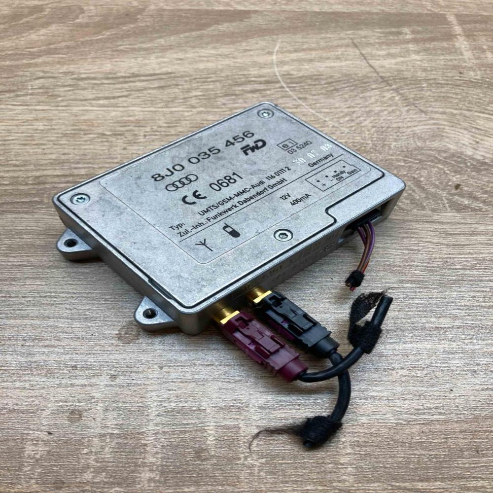 8J0035456 11661011 With Plug Aerial antenna amplifier Audi A5 8T 8F