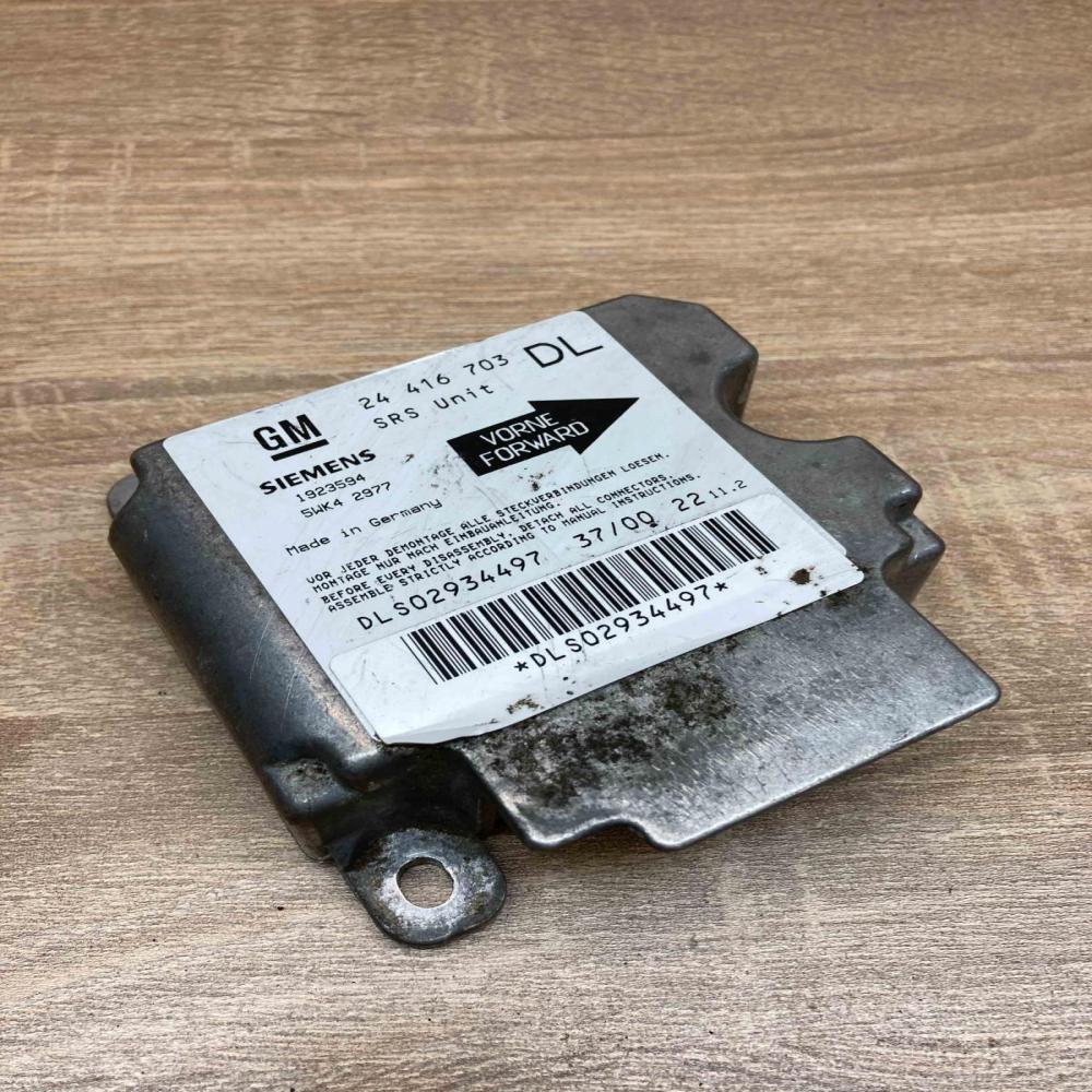 24416703 1923594 DL Airbag control unit/module Opel Astra G
