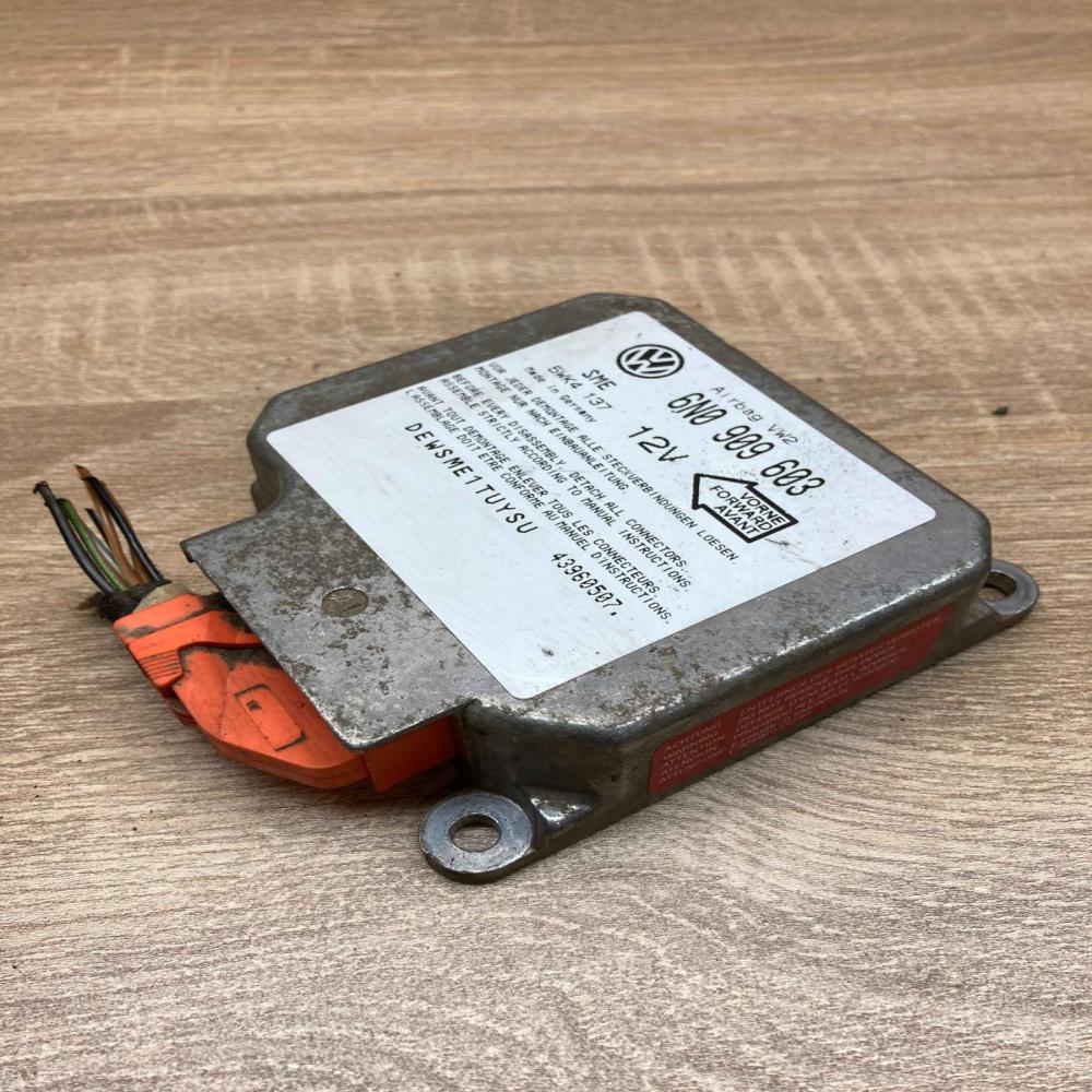 6N0909603 5WK4137 With Plug Airbag control unit/module Volkswagen Polo III 6N 6N