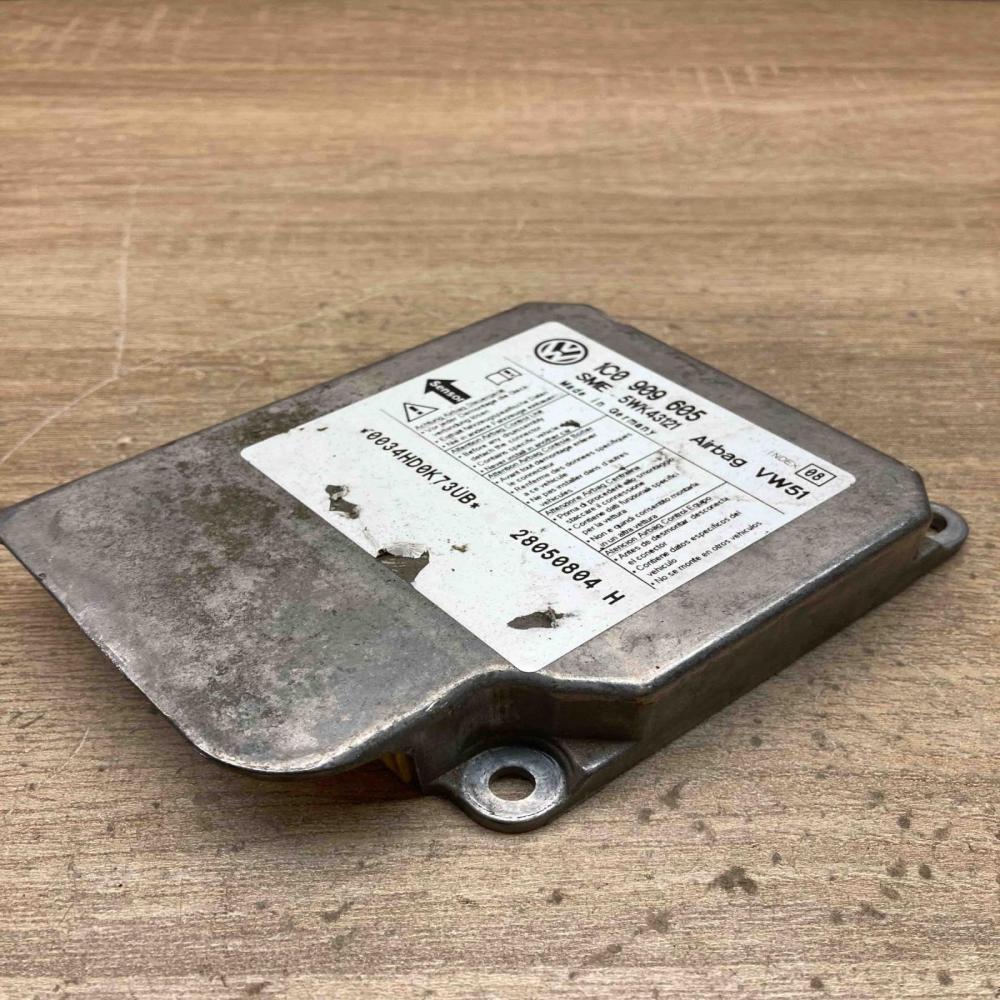 1C0909605 5WK43121  Airbag control unit/module Volkswagen Sharan