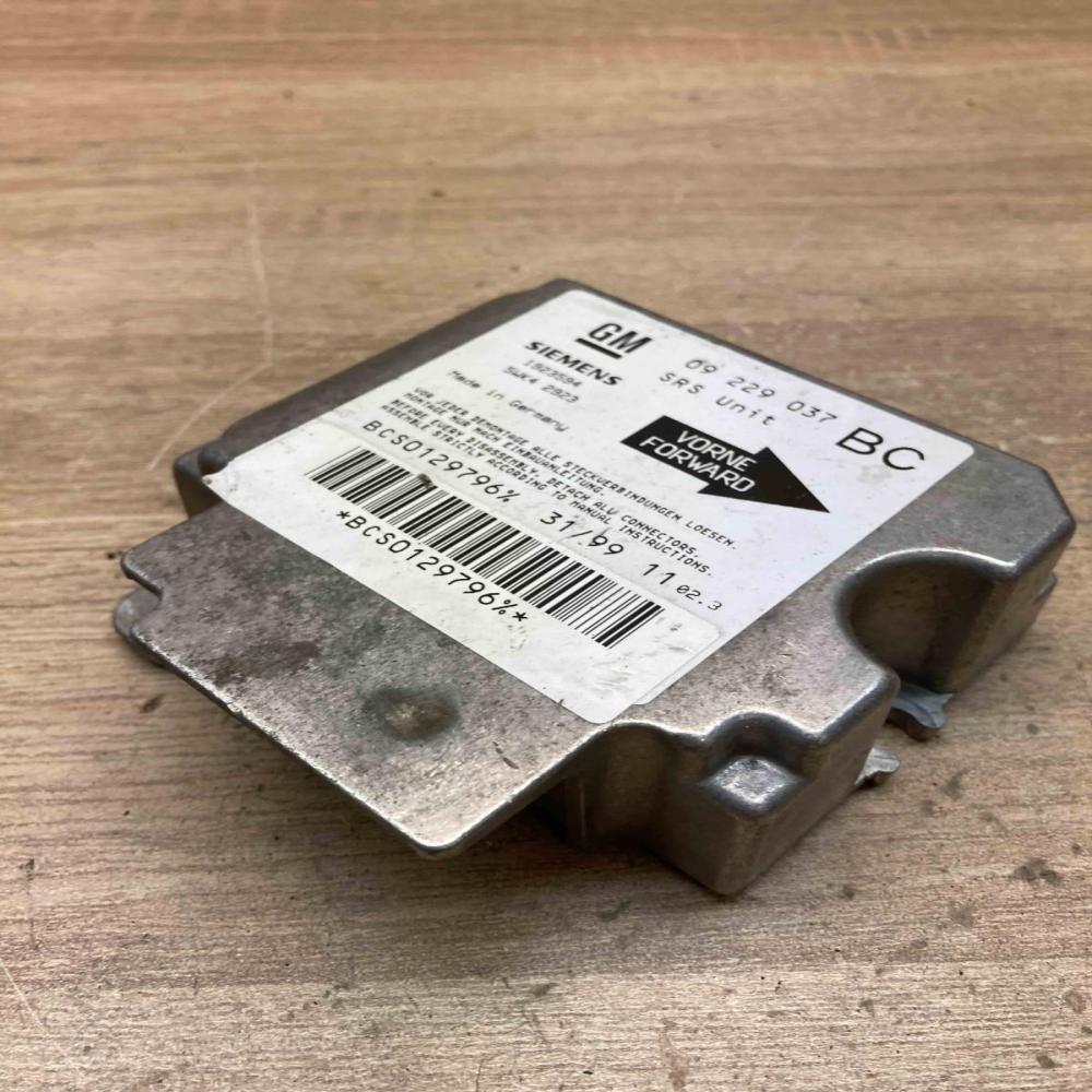 09229037 5WK42923 BC Airbag control unit/module Opel Astra G