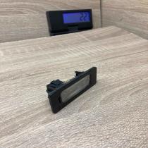 8T0943021   Number plate light Audi A4 S4 B8 8K