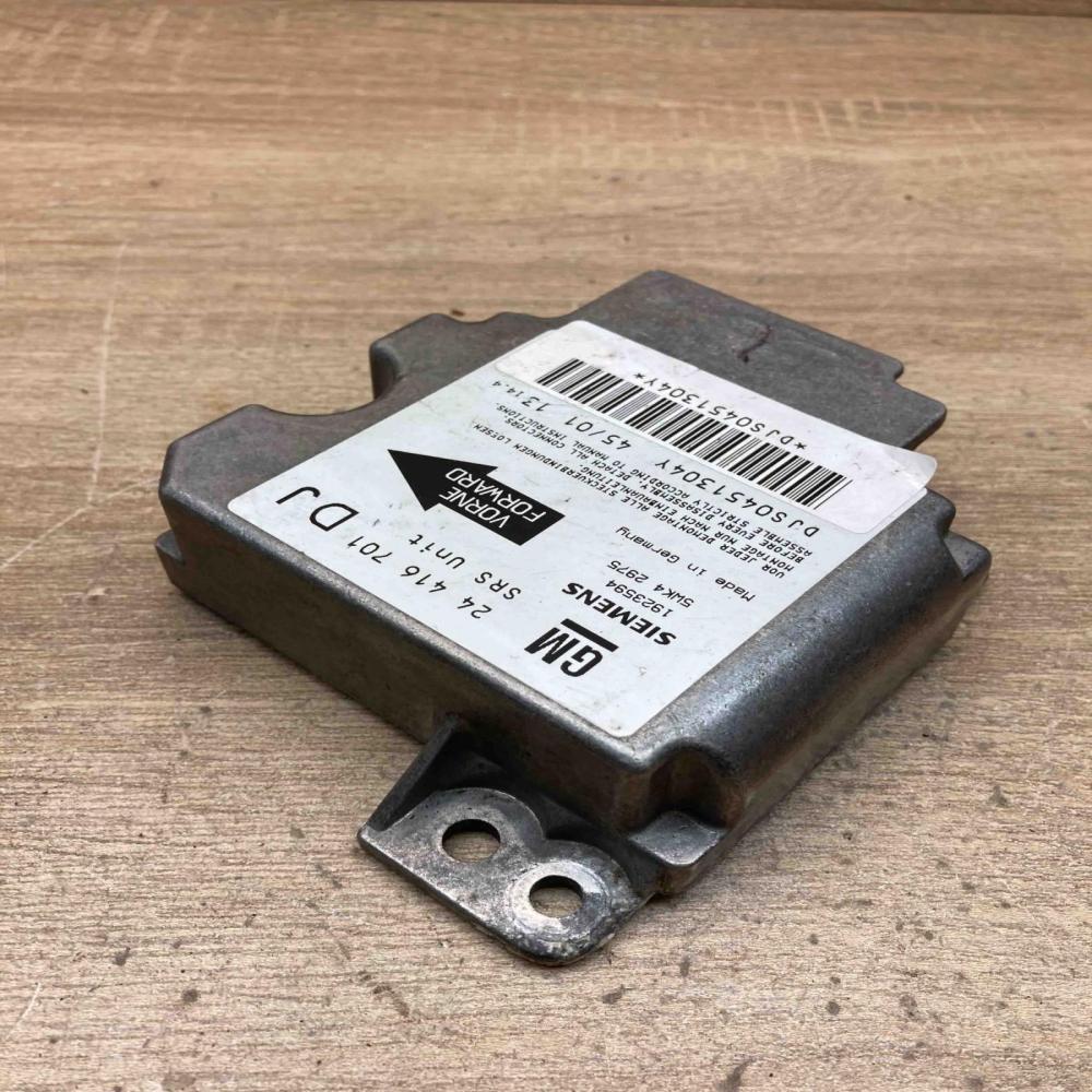 24416701 5WK42975 Main Airbag control unit/module Opel Vectra B