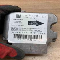 24416701 5WK42975 Main Airbag control unit/module Opel Vectra B