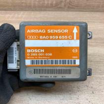 8A0959655C 0285001038 Air Airbag control unit/module Audi A4 S4 B5 8D