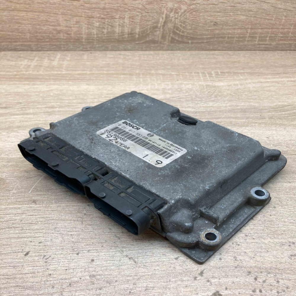 55198058 0281011553  Engine control unit/module ECU Fiat Stilo
