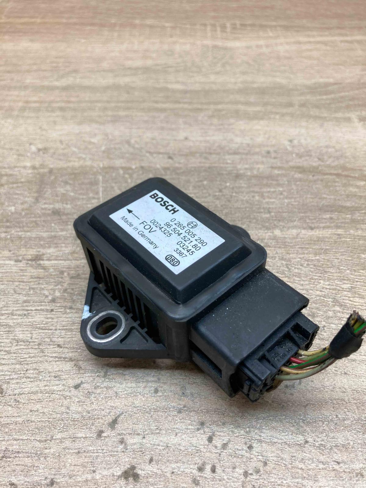 9650452180 0265005290  ESP acceleration yaw rate sensor Peugeot 307