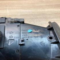 5K0819710C 5K0819704G  Dashboard side air vent grill/cover trim Volkswagen Golf