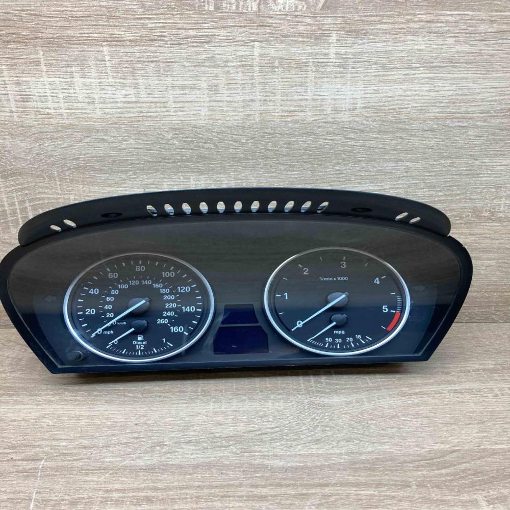 9194890 110080398 MPH Speedometer (instrument cluster) BMW 5 E60 E61
