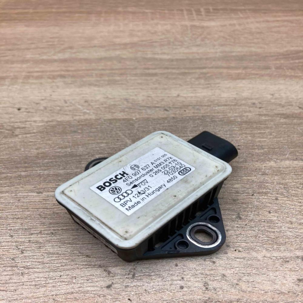 4F0907637A 0265005776  ESP acceleration yaw rate sensor Audi A6 S6 C6 4F