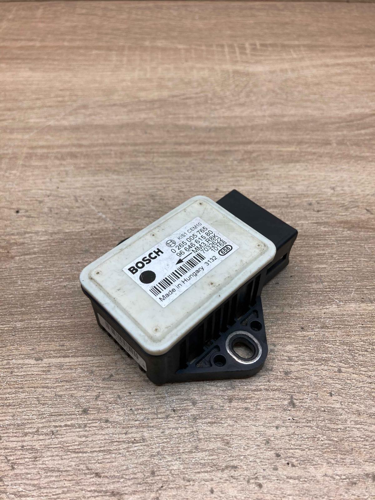 9664661580 0265005765  ESP acceleration yaw rate sensor Peugeot 3008 I