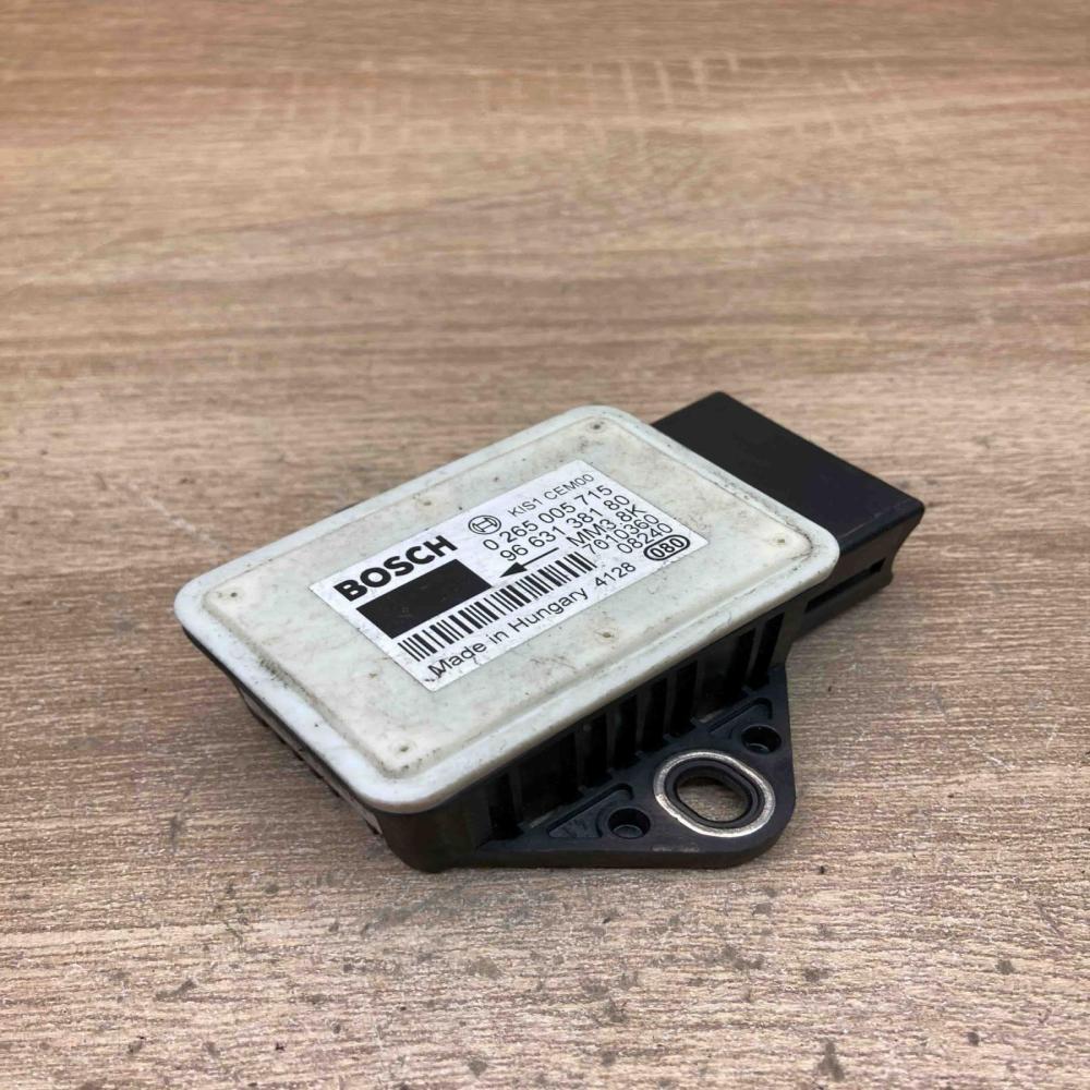 9663138180 0265005715  ESP acceleration yaw rate sensor Citroen C5