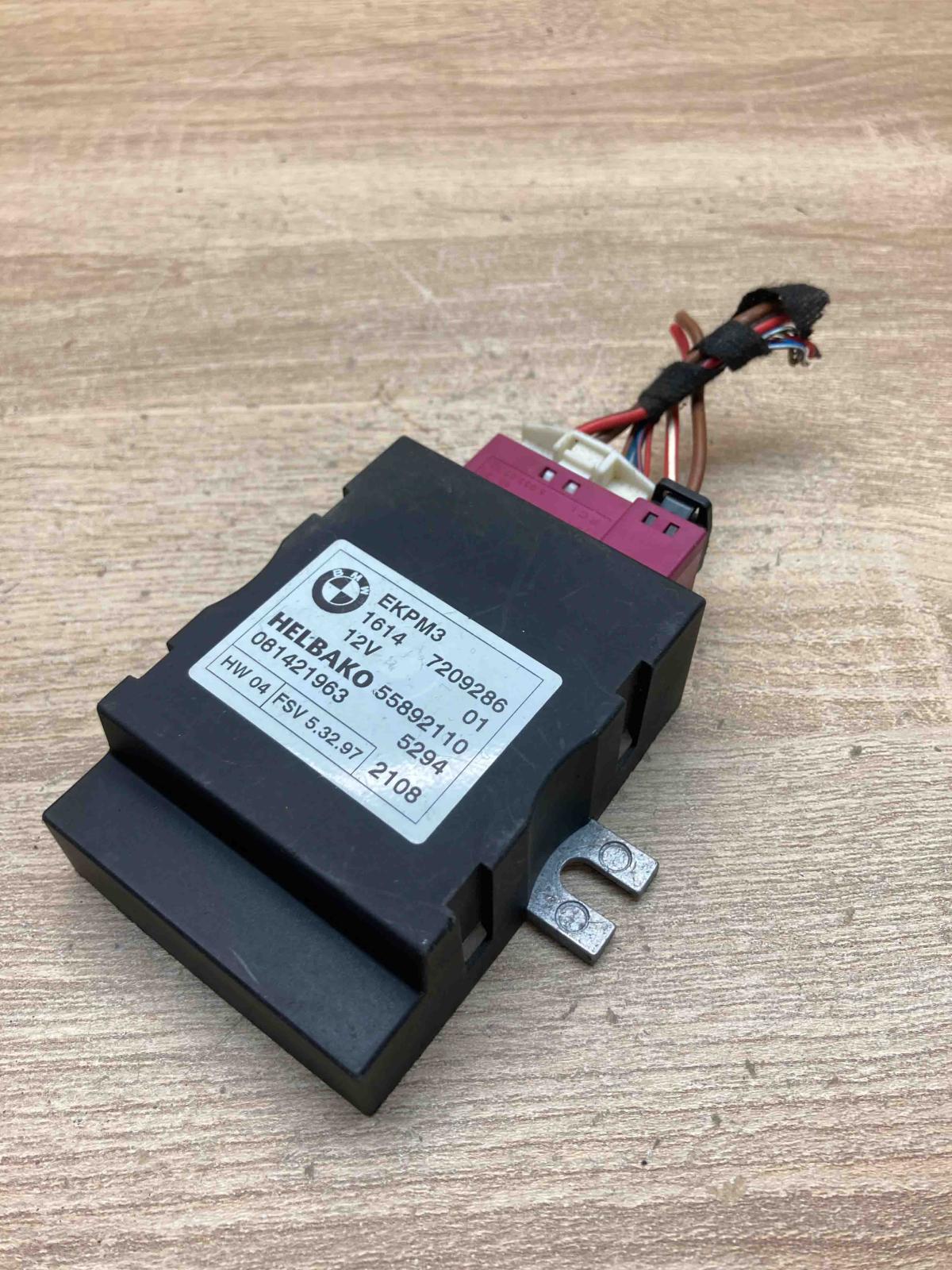 7209286 55892110  Fuel injection pump control unit/module BMW 5 E60 E61
