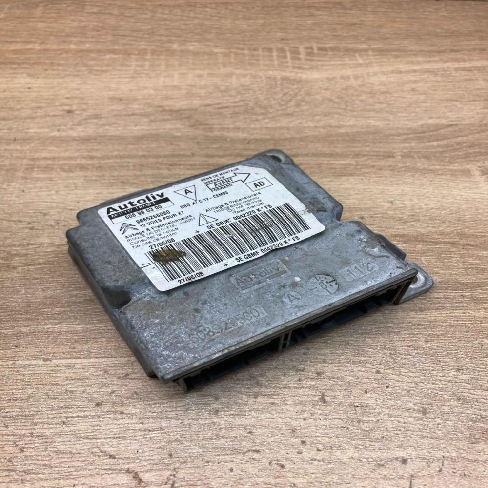 608990300 9665266080 Used Airbag control unit/module Citroen C5