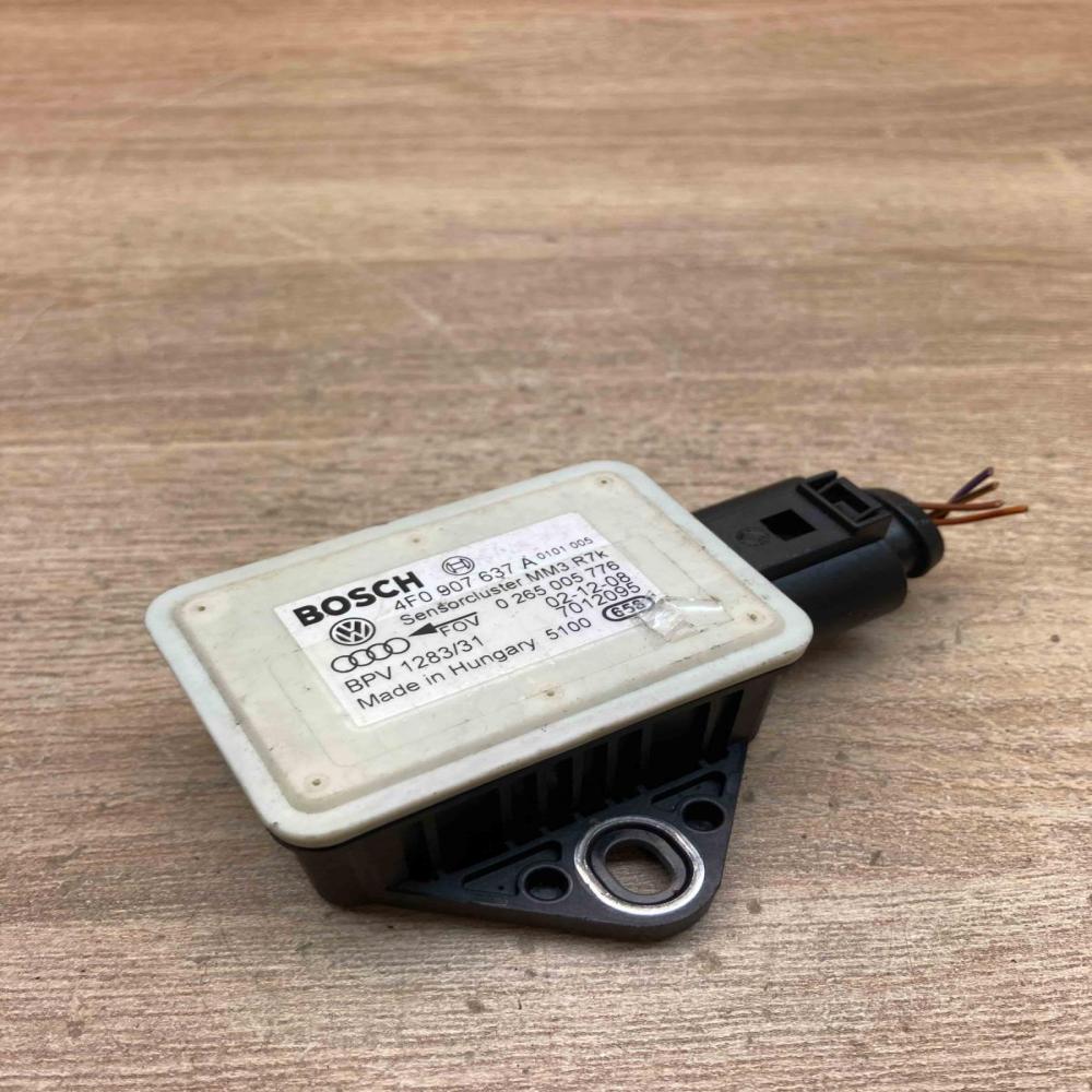 4F0907637A 0265005776  ESP acceleration yaw rate sensor Audi A6 S6 C6 4F