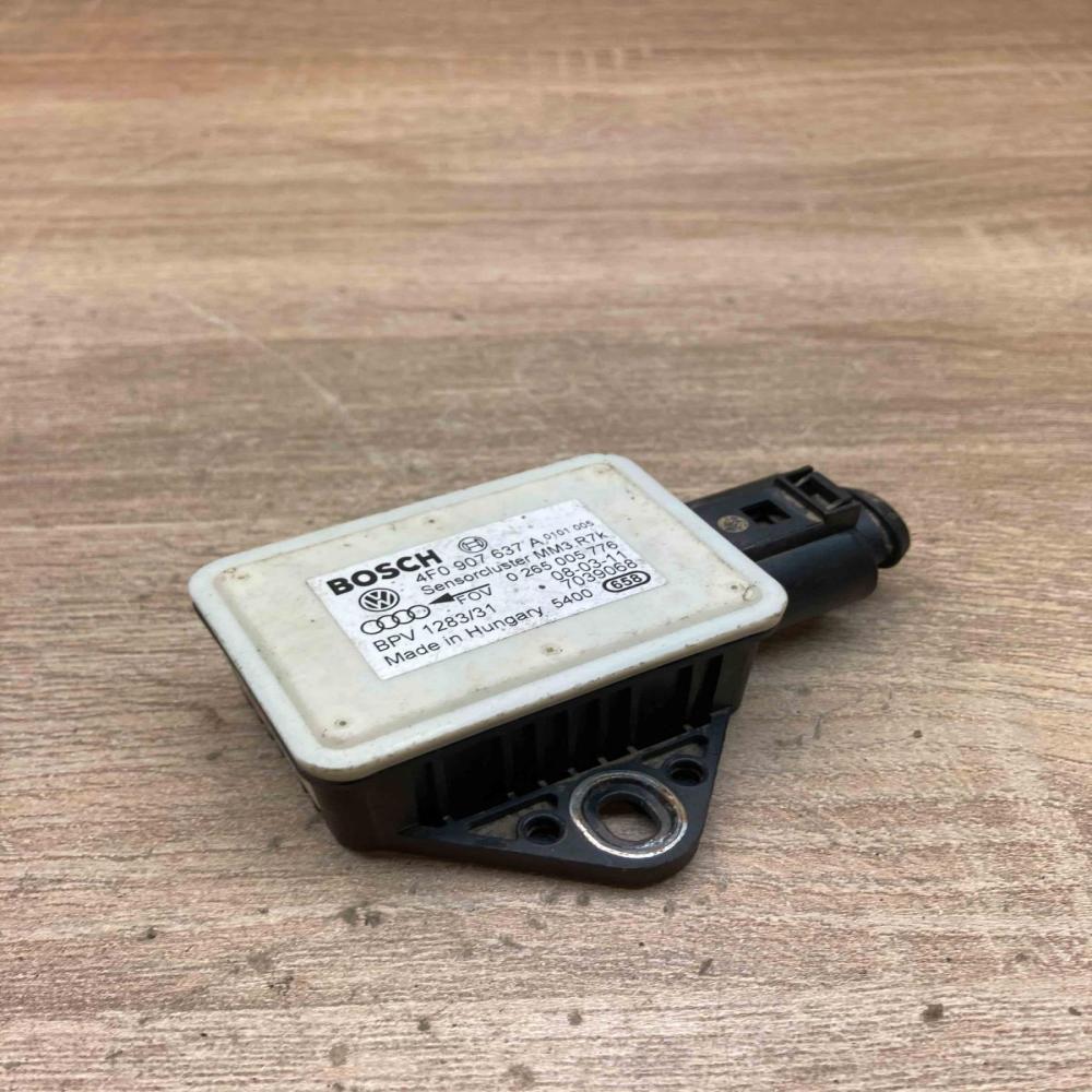 4F0907637A 0265005776  ESP acceleration yaw rate sensor Audi A6 S6 C6 4F