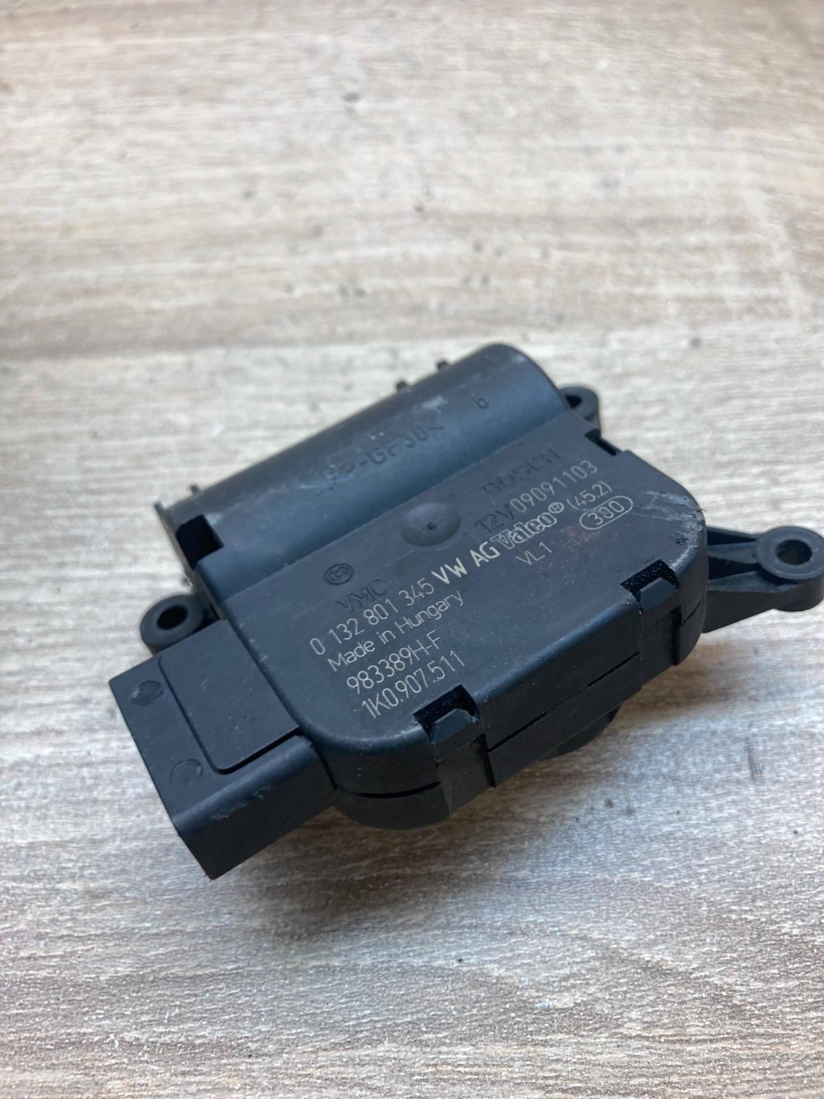 1K0907511 0132801345  Air flap motor/actuator Volkswagen PASSAT B6