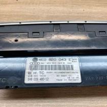 4E0820043E 4E0910043B  Climate control unit Audi A8 S8 D3 4E