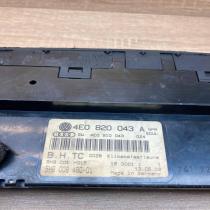 4E0820043A 5HB008480  Climate control unit Audi A8 S8 D3 4E
