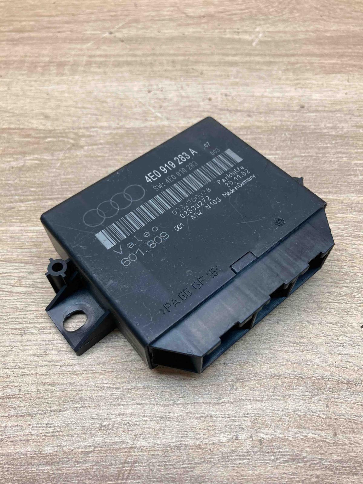 4E0919283A 4E0910283  Parking PDC control unit/module Audi A8 S8 D3 4E