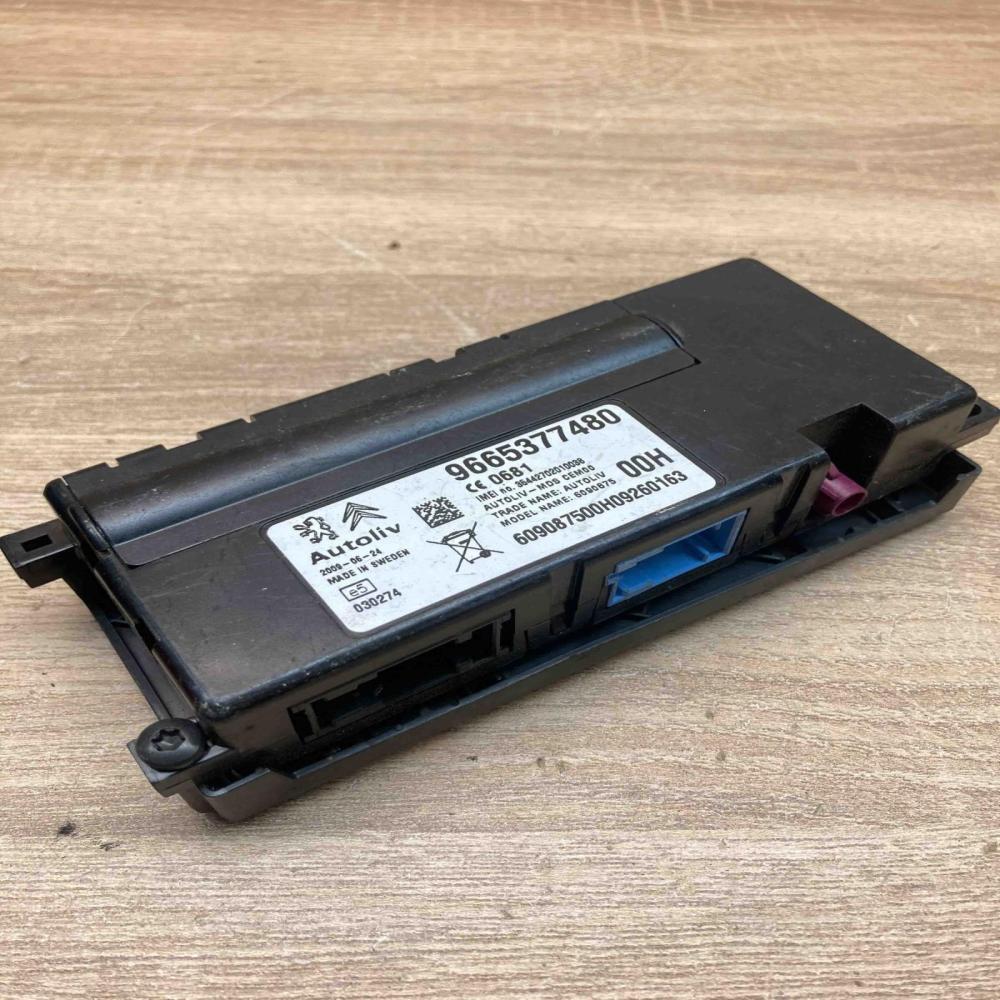 9665377480 6090875 00H Bluetooth control unit module Citroen C5