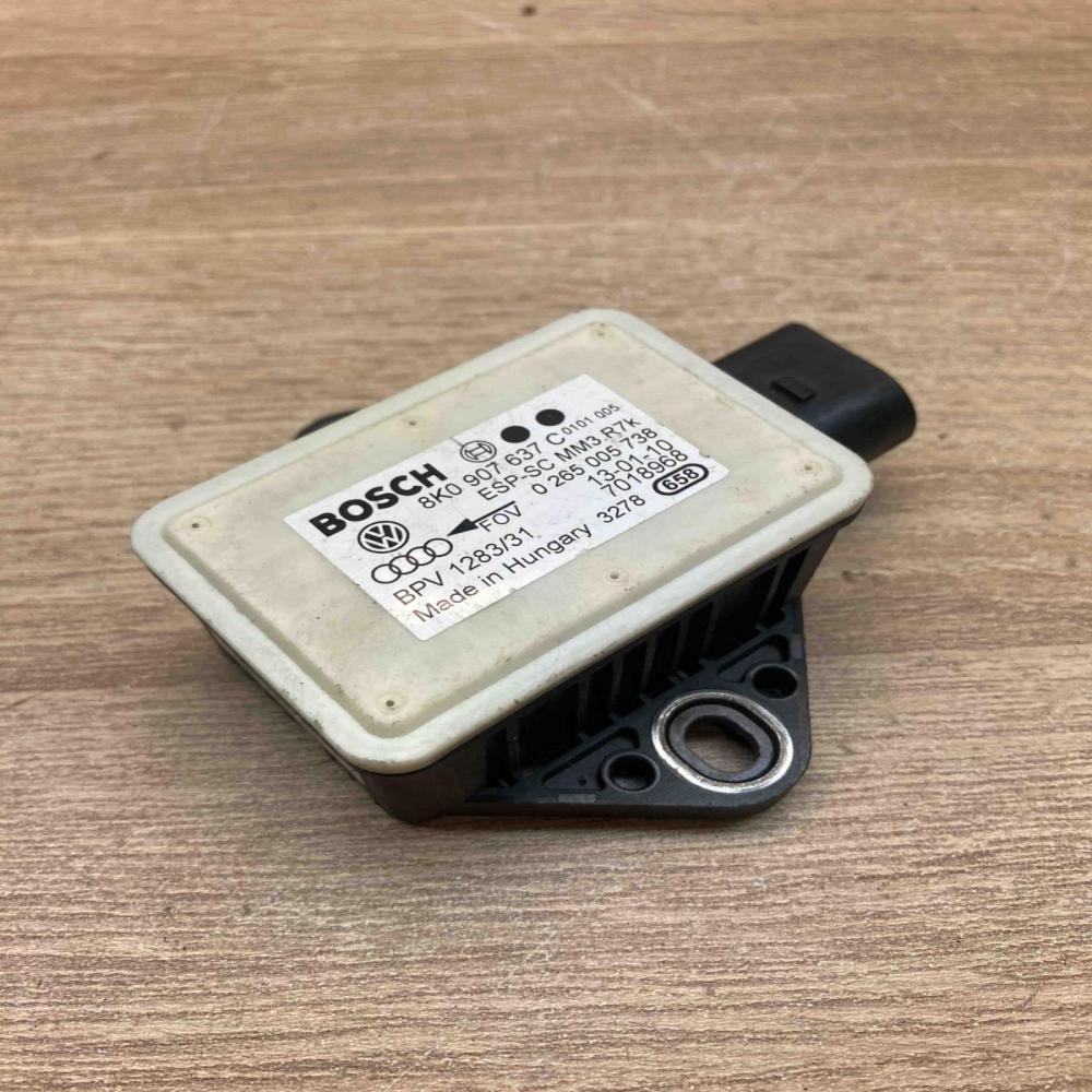 8K0907637C 0265005738  ESP acceleration yaw rate sensor Audi A4 S4 B8 8K
