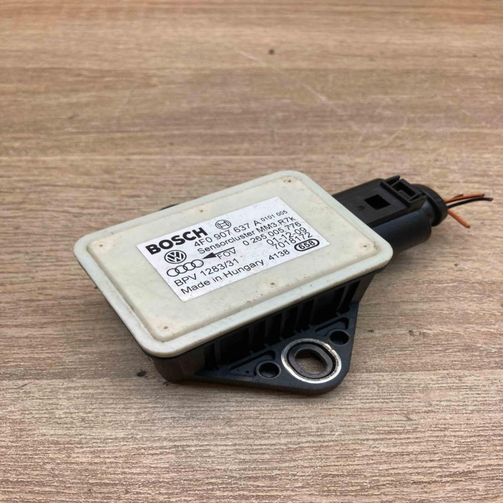 4F0907637A 0265005776  ESP acceleration yaw rate sensor Audi A6 S6 C6 4F