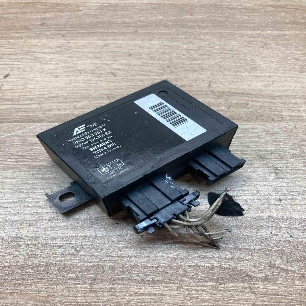 7M0953257K 98VW19A366BA  Immobilizer control unit/module Volkswagen Sharan