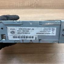 3D0919887JX A2C53217682  Navigation unit CD/DVD player Volkswagen Phaeton