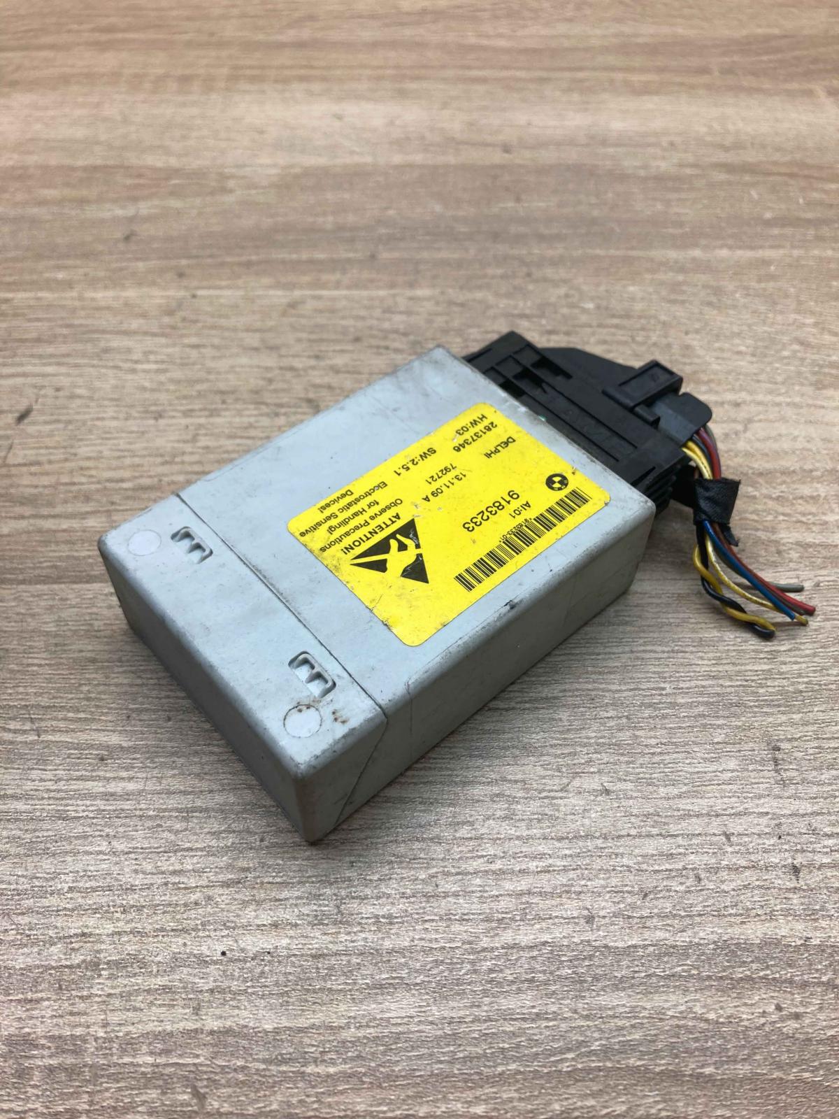 9183233 28137346 With Plug Central console control unit BMW 5 E60 E61