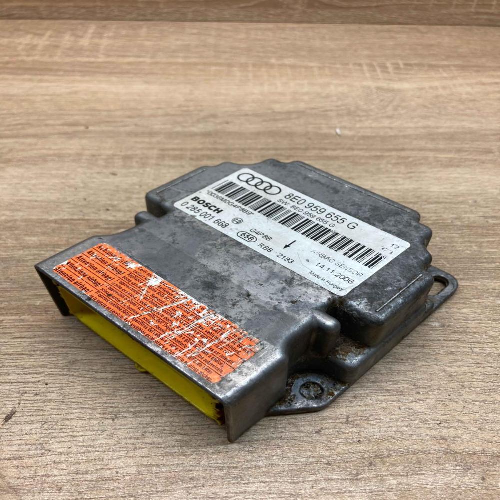 8E0959655G 0285001668  Airbag control unit/module Audi A4 S4 B7 8E 8H