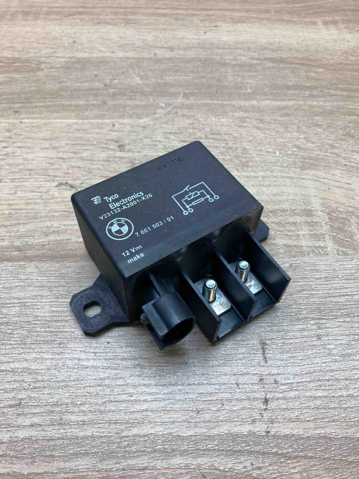 7661503 V23132 A2001 X23  Glow plug pre-heat relay BMW 5 F10 F11