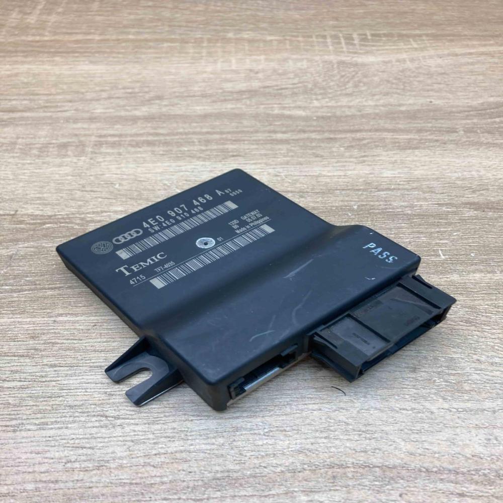 4E0907468A 4E0910468  Gateway control module Audi A8 S8 D3 4E