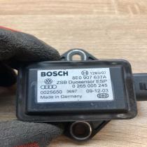 8E0907637A 0265005245  ESP acceleration yaw rate sensor Audi A4 S4 B6 8E 8H