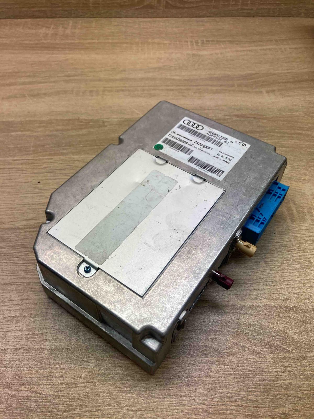 4E0862333B 4E0910333C 21 Phone control unit/module Audi A8 S8 D3 4E